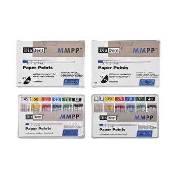 Papierowe sączki DiaDent/Endostar ćwieki