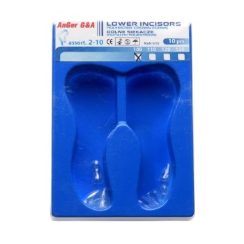 Kształtki poliestrowe - Dolne Siekacze 10 szt