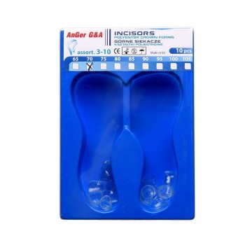 Kształtki poliestrowe - Górne Siekacze 10 szt