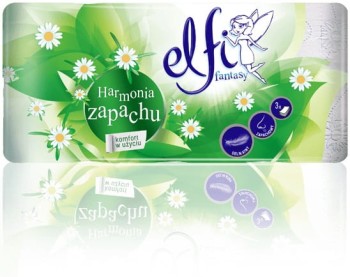 Papier toaletowy zapachowy Elfi 8 rolek