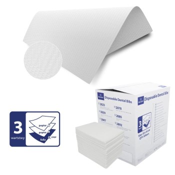 Serwety stomatologiczne 500szt