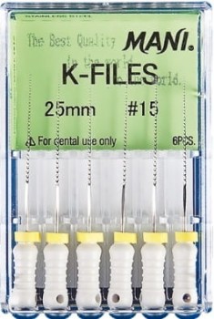 Pilniki K-Files 6szt. Mani