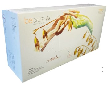 Rękawice nitrylowe z Owsem 200szt.