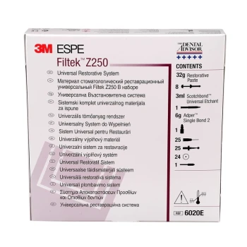 Filtek Z250 8x4g Zestaw wprowadzający