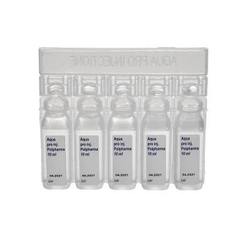 Woda do wstrzykiwań 100 x 10ml Aqua Pro Inj.