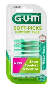 GUM Soft Picks Comfort 40szt. 