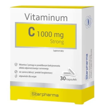 Vitaminum C 1000mg Strong 30 kaps.