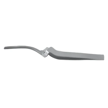 Pinceta do kalki wygięta Miller 15cm 