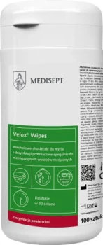 Velox Wipes Box chusteczki alkoholowe