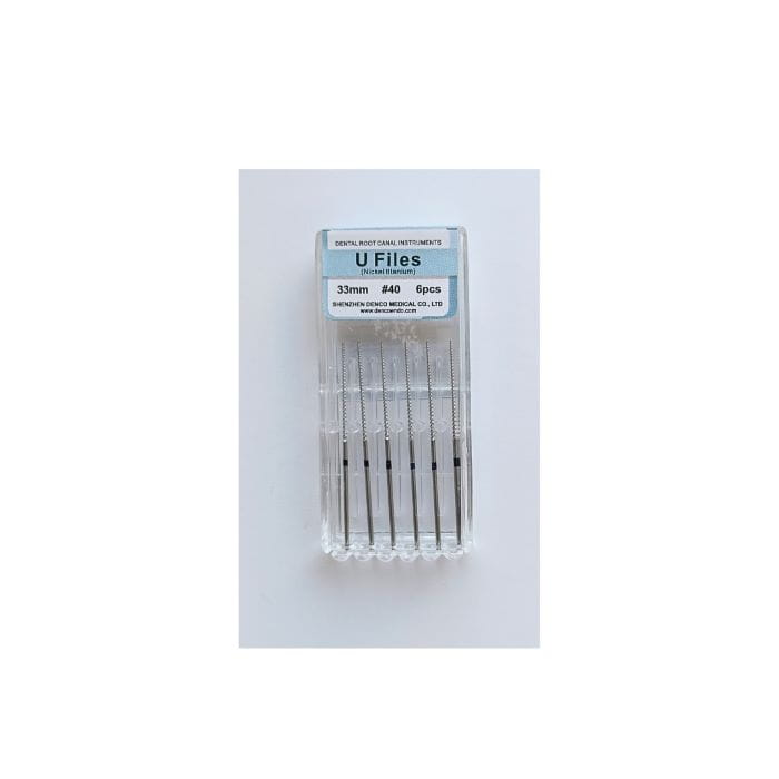 Denco Pilniki u Files pilniki endodontyczne NiTi 33mm rozmiar  40  6szt. czarne.jpg
