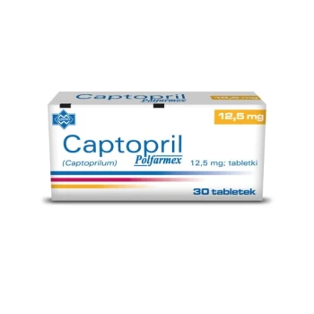 Captopril 12,5 mg 30 tabletek